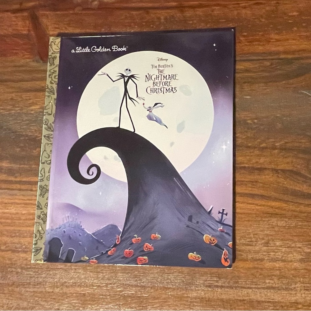 ✨ NEW✨2 Items✨Nightmare Before Christmas Little People & Golden Book - Picture 4 of 6